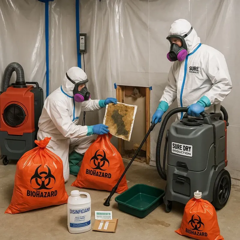 Contaminated Water Handling Protocols process in Madison County, OH