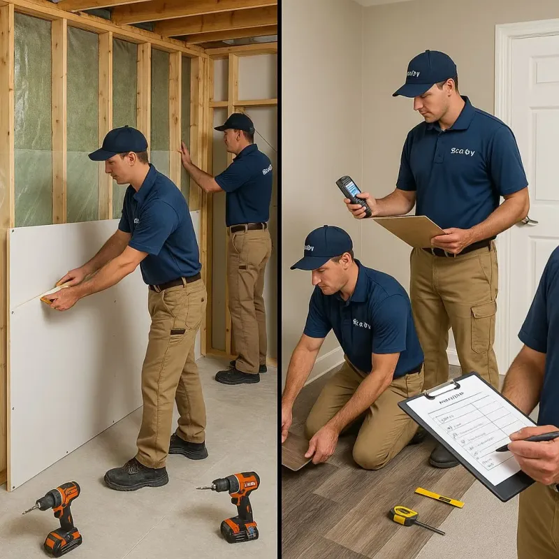 Repairs and Reconstruction process in Madison County, OH